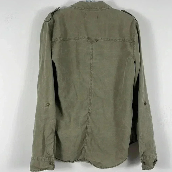 Hollister Utility Lyocell shirt M - Picture 4 of 9